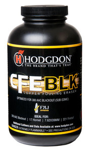 Hodgdon CFE BLK BLACK1 Rifle Powder, 1 Pound