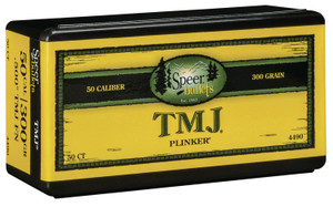 Speer Ammo 4490 50 Caliber 300 Grain Total Metal Jacket Flat Nose Reloading Bullets, 50 Count