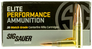 Sig Sauer Markman Elite .308 Win 168 Gr Open Tip Match Rifle Cartridges (20 Rounds Per Box)