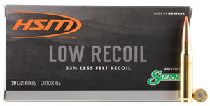 HSM 30844N 150-Grain Centerfire Rifle Rounds with Orange Polymer Tip for Hunting