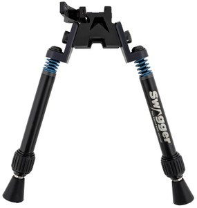 SWAGGER LLC SFR10 Flex to Rigid QD Bipod for Picatinny Rails, SWAGBPSFR10