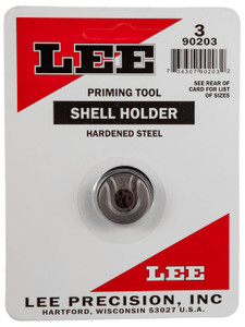 Lee 90203 Shell Holder #3 for Auto Prime and Auto Prime II, 7-30 Waters, 30-30 Win, 375 Win