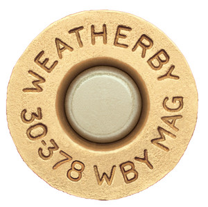 Weatherby BRASS303 .30-378 Wby Magnum Unprimed Brass Rifle Cases, 20-Pack