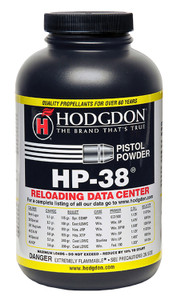 Hodgdon HP38 Smokeless Spherical Powder P381, 1 lb