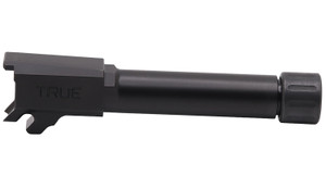 TRUE Precision TPP365DBXTBL Duty Threaded Barrel for SIG Sauer P365, P365 SAS and P365X 9mm, Black DLC
