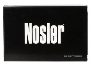 Nosler E-Tip Lead-Free Hunting Ammunition for 6.5 Creedmoor, 120 Grain, 20 Rounds per Box