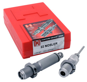 Hornady Custom-Grade Series III 2-Die Set for 22 Nosler, Part Number 546207