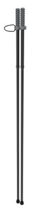 BOG-Pod 1222259 DeadShot Mini Sitting Bipod, Black and Gray Aluminum