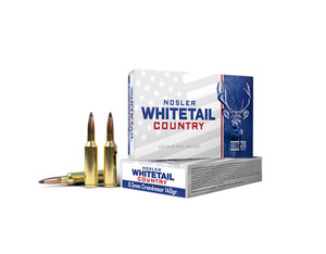 Nosler 40105 6.5 Creedmoor 140 Grain Spitzer Boat Tail Centerfire Rifle Rounds - 20 Rounds Per Box, 10 Boxes per Case