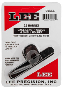 Lee 90111 .22 Hornet Case Length Gauge with Shell Holder