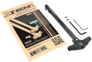 Strike Industries T-Bone Ambidextrous Charging Handle for .223/5.56 AR-15, Black, ARTBCH223BKBK