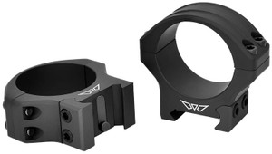 Warne HyperLite 30mm Medium Scope Rings, 8551M, Black