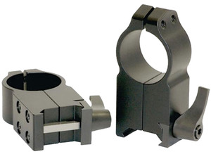Warne Maxima QD 30mm Ultra High Tactical Scope Rings, Part 217LM