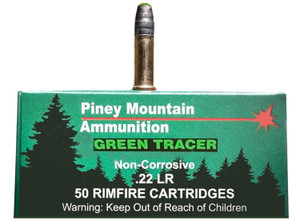 EAA Supanova PMSN22LRG 22 Long Rifle Tracer Rounds - Bright Red, Green, or White Visible Tracers for Shooting Practice