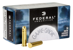 Federal Game-Shok .22 LR Rimfire Rounds with #12 Lead Bird Shot – 50 Rounds