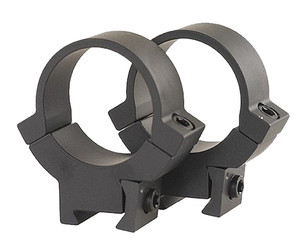 Warne 721M Medium 1-Inch Rimfire Scope Rings, Matte Black