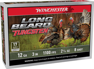 Winchester Ammo LBT1238 12 Gauge 3-Inch #8 Longbeard TS17 Shotshell Steel Loads