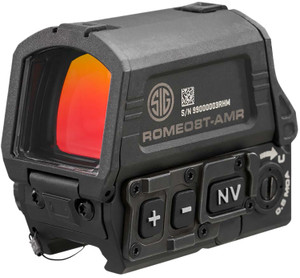 SIG Sauer Electro-Optics ROMEO8T SOR8T101 1x40mm Red Dot Sight with Quad Ballistic Circle Dot 2.0 Reticle