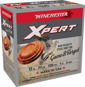 Winchester Ammo Super X Xpert HV 12 Gauge 2.75-Inch 1 oz Shotgun Shells, High Velocity, 6 Shot Size