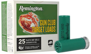 Remington Ammunition Gun Club 12 Gauge 7.5 Shot, 1 1/8 oz, 1200 fps – 25 Rounds Per Box