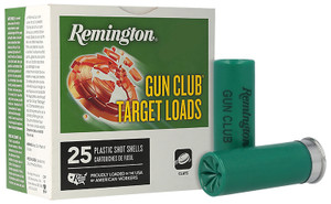 Remington Ammunition Gun Club 12 Gauge 8 Shot 1 oz Lead Target Loads (Part #20081)