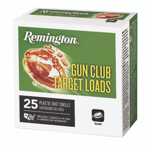 Remington Ammunition Gun Club 12 Gauge 8 Shot Shells – 1 1/8 oz, 1200 fps – Case of 250 Rounds