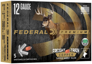 Federal P209FT 20 Gauge 3-inch SlugShot Shotshell Load - Premium Freight Train Series