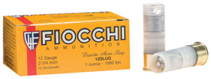 Fiocchi 12 Gauge Aero Rifle Slug – 1 oz Rifled Slug for Home Defense