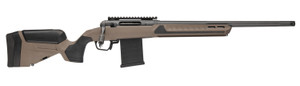 Savage Arms 32670 110 Core Tactical Bolt-Action Rifle in 6mm Creedmoor, 20-Inch Medium Heavy Fluted Barrel, Right Hand, Coyote Tan AccuStock with Arca Rail