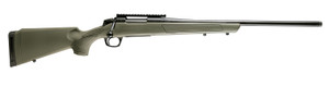 CVA CR3910G Cascade 7mm Rem Mag Bolt-Action Rifle with Threaded Barrel and Green Stock Finish