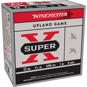 Winchester Ammunition Power Point 12 Gauge Shotshells - 1 oz #8, 25/Box