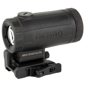 Holosun Technologies H-SUN ELITE TI Magnifier 3X Flip & QR - Black