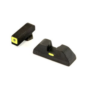 AmeriGlo CAP Set Green/Yellow for Glock 42/43 – Combative Application Pistol Sight System