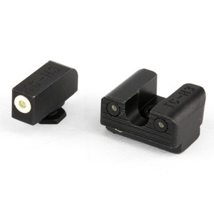 TRUGLO Tritium Pro Green Night Sights for Glock 42/43 – Model TG231G1AW