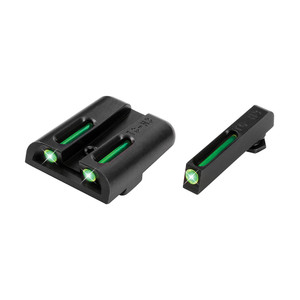 TRUGLO Brite-Site TFO Low Green Sights for Glock Pistols