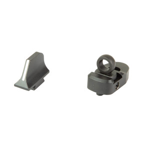 XS Sights Lever Rail Ghost Ring WS for Henry .45-70 with White Stripe