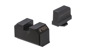 Night Fision Optics Ready Stealth Tritium Gun Sight for Glock G6 FS - Black