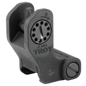 TROY Industries Fixed Rear BattleSight Black - Model SSIG-FRS-R0BT-00