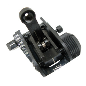 MaTech Solutions Back Up Iron Sight (BUIS) for Military Weapons - Black