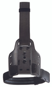 Safariland Model 6004-10 Single Strap Leg Shroud in Black