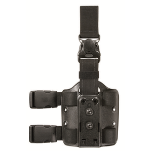 Safariland 6005-6 Double Strap Leg Shroud with Quick Release Buckle in FDE Brown