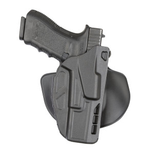 Safariland Model 7378 7TS ALS Concealment Holster for Glock 19, 19X, 23, 45 – Black, Right Hand