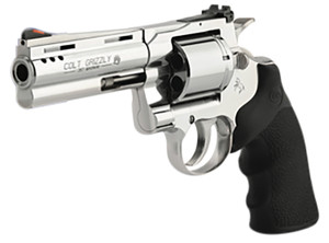 Colt Mfg GRIZZLY .357 Revolver with 4.25-inch Barrel and Stainless Steel Finish