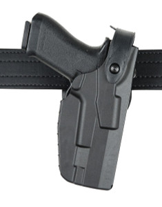 Safariland Model 7360 7TS ALS/SLS Mid-Ride Duty Holster for Glock 17 with Compact Light