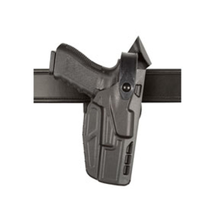 Safariland Model 7360 7TS ALS/SLS Mid-Ride Duty Holster for Sig Sauer P320 with Light, Black