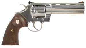 Colt Mfg Python Model SP5WTS .357 Magnum Revolver with 5-Inch Barrel and Walnut Grips