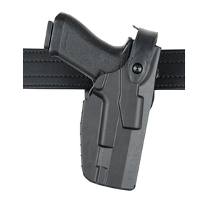 Safariland Model 7360 7TS ALS/SLS Mid-Ride Duty Holster for Glock 17 with Light, Left Hand, Basket Weave Finish