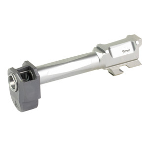 Radian Weapons RAMJET Afterburner and Ramjet Micro Compensator for Glock 43 in Black and Gray