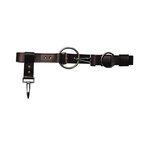 Boston Leather 1 1/2 Inch Truckman's Belt with Cordovan Finish