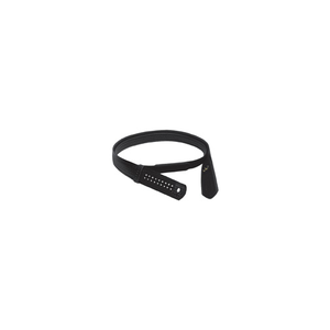Boston Leather 6520-2-2X Reversible Off Duty Belt with Loop Lined Garrison System, 2X-Large Black Hi Gloss English Bridle Leather